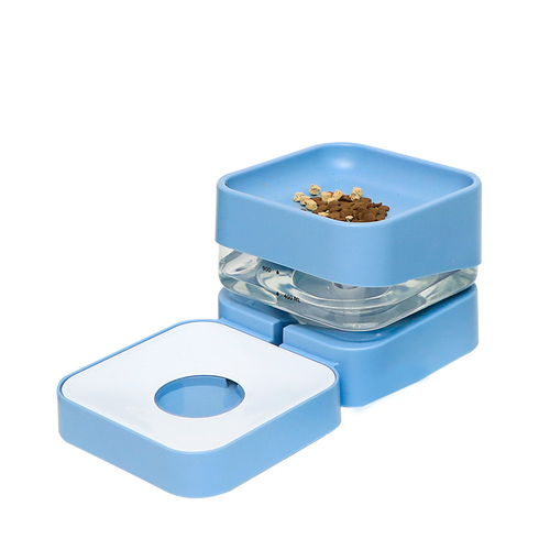 High Capacity Pet Bowls Automatic Multifunctional Pet Feeder and Water Dispenser for cat and dog
