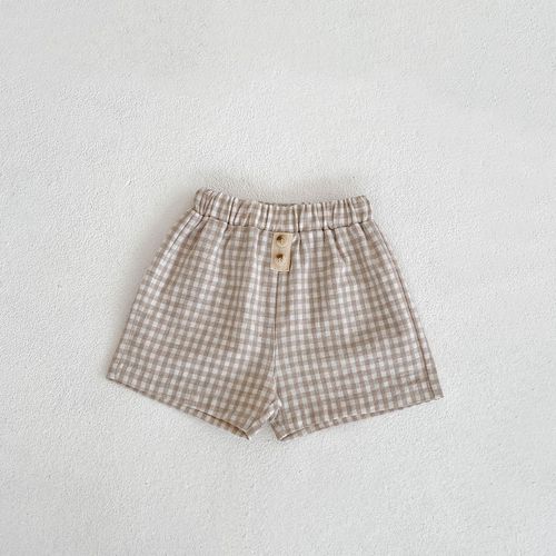 Summer Plaid Boxer Shorts for Babies Unisex Toddler Boys & Girls Clothing ﻿
