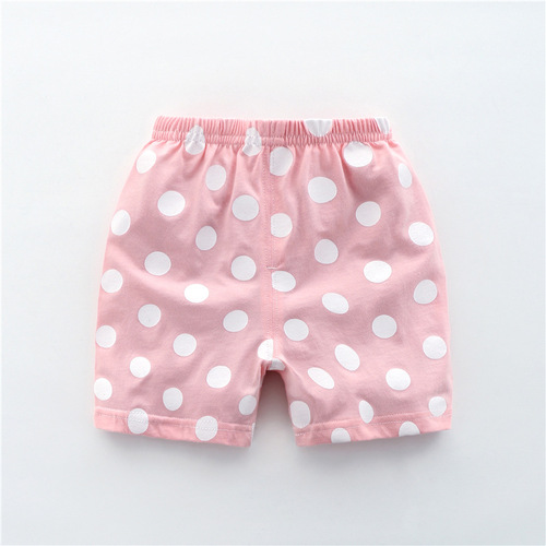 2022 New Boys' Summer Pure Cotton Thin Open Crotch Pants Baby Children's Comfortable Shorts