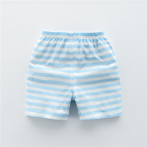 2022 New Boys' Summer Pure Cotton Thin Open Crotch Pants Baby Children's Comfortable Shorts