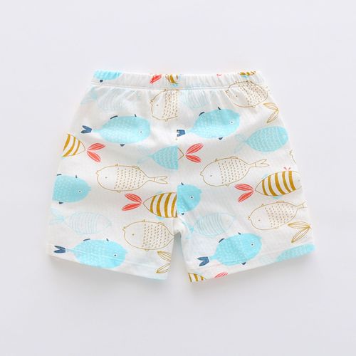 2022 New Boys' Summer Pure Cotton Thin Open Crotch Pants Baby Children's Comfortable Shorts