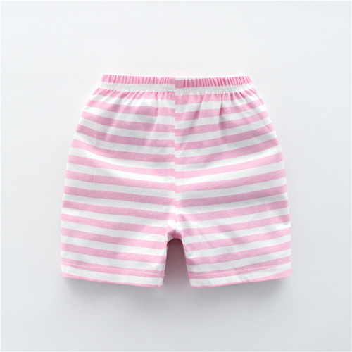 2022 New Boys' Summer Pure Cotton Thin Open Crotch Pants Baby Children's Comfortable Shorts