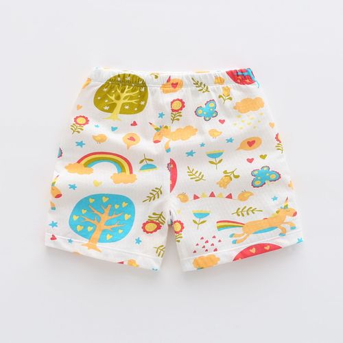 2022 New Boys' Summer Pure Cotton Thin Open Crotch Pants Baby Children's Comfortable Shorts