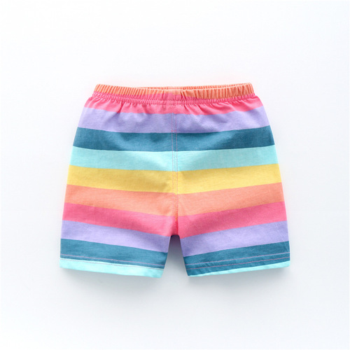 2022 New Boys' Summer Pure Cotton Thin Open Crotch Pants Baby Children's Comfortable Shorts