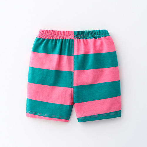 2022 New Boys' Summer Pure Cotton Thin Open Crotch Pants Baby Children's Comfortable Shorts