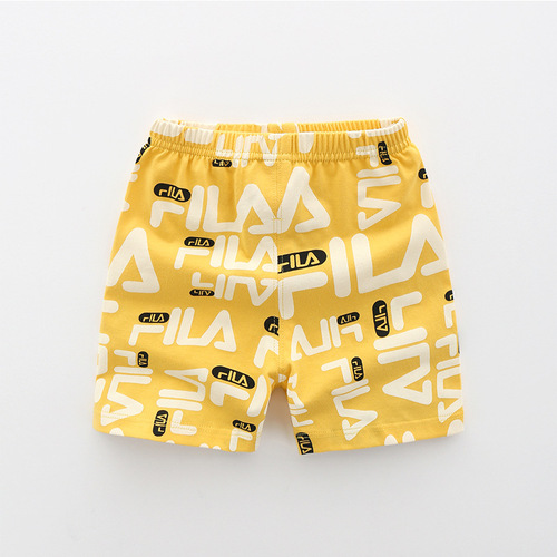 2022 New Boys' Summer Pure Cotton Thin Open Crotch Pants Baby Children's Comfortable Shorts