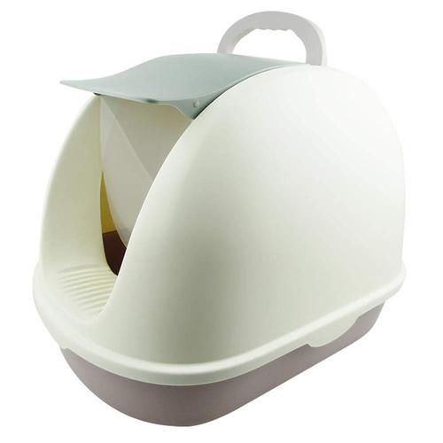 Pet Supplies Cleaning Products Plastic Cat Toilet Cat Litter Mat Litter Box with Lid