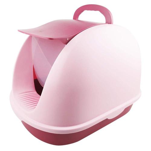 Pet Supplies Cleaning Products Plastic Cat Toilet Cat Litter Mat Litter Box with Lid