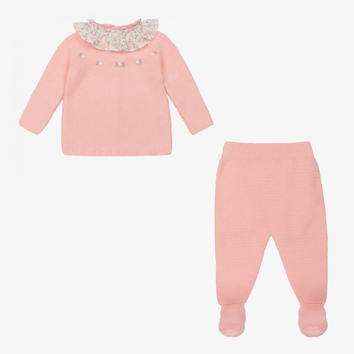  100% cotton pullover boy girls kids scarf baby knitted print sweater suit children cardigan