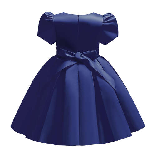 Red color winter Christmas Birthday Party princess 3/4/5/6/7/8/9/10 years old baby girl dress for party