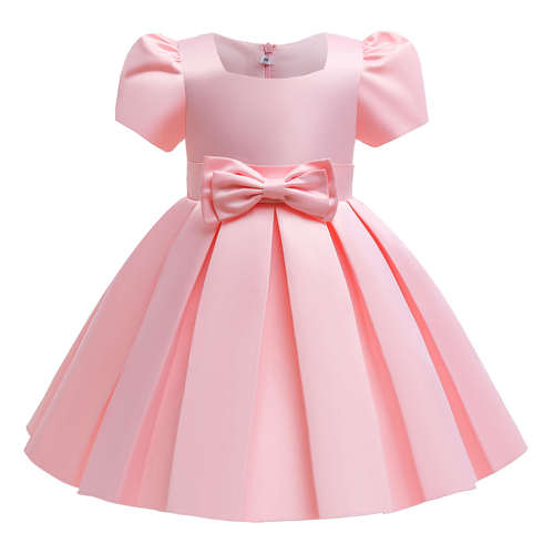 Red color winter Christmas Birthday Party princess 3/4/5/6/7/8/9/10 years old baby girl dress for party
