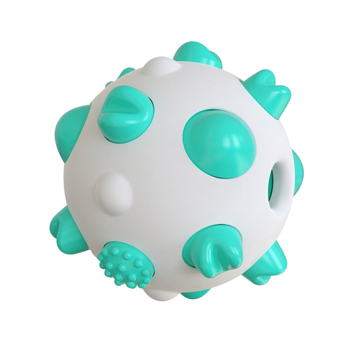 Dog Toothbrush TPR Material Aggressive Chewers  Spherical With Molar Bump To Clean The Dogs Mouth Dog Toys