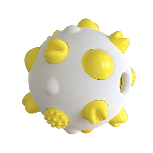 Dog Toothbrush TPR Material Aggressive Chewers  Spherical With Molar Bump To Clean The Dogs Mouth Dog Toys