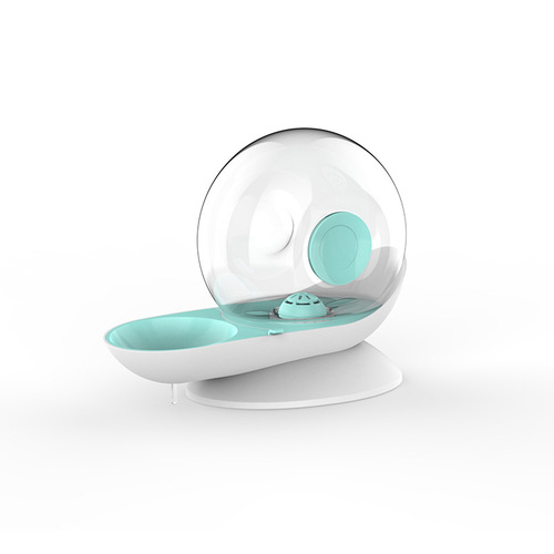 Cat Dog Water Dispenser Automatic Water Drinking Fountain for Small or Medium Size Dogs Cats Easy to Clean Snail Shape 2