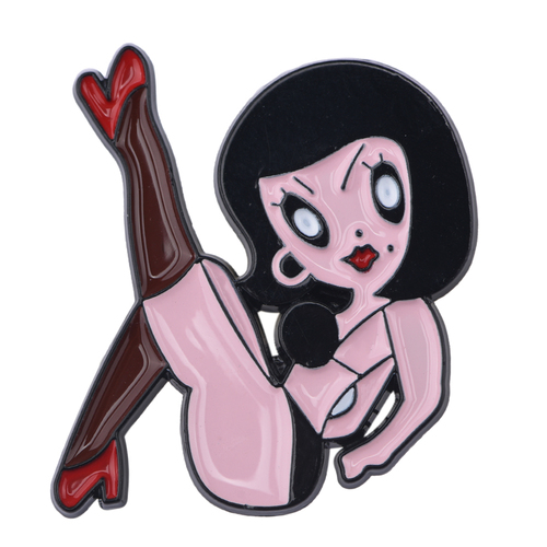 Bad Bunny Cute PVC Brooch pins for women Backpack Pins Personality Hat enamel Pin Charm Jewelry