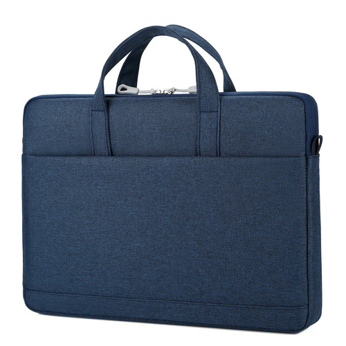 Business Large Capacity Computer Bag 15.6 Inch 14 Inch Laptop Case Portable Laptop Gray Tote Laptop Bag