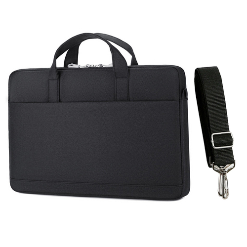 Business Large Capacity Computer Bag 15.6 Inch 14 Inch Laptop Case Portable Laptop Gray Tote Laptop Bag