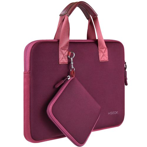 13 Inch Waterproof Neoprene Laptop Sleeve with Handle Business Commute Case for MacBook Air/Pro 13