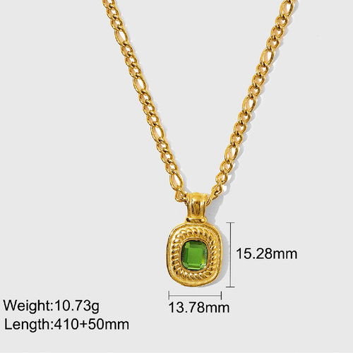 Fashion Jewelry Pendants Charm Necklace Gold Filled Jewelry Stainless Steel Necklace Accessories Women