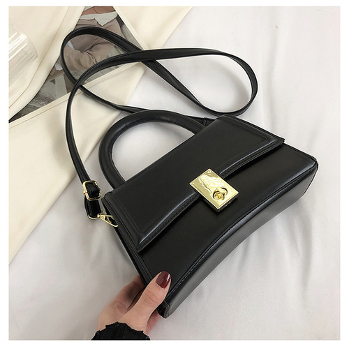 Designer Macaroon Colored PU Leather Hourglass Messenger Bag Luxury Top Handle Women's Shoulder Bag ﻿
