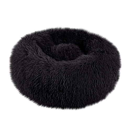 50cm S Size Soft Plush Dog Cat Deep Sleeping Bed Round Fluffy Pet Nest
