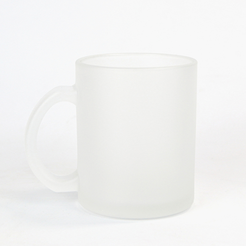 New arrive Hot sell Sublimation   Printed Blanks Sublimation blank glass mug  glass coffee mug glass travel mu