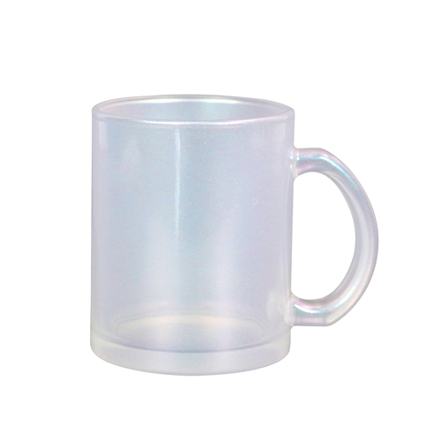 New arrive Hot sell Sublimation   Printed Blanks Sublimation blank glass mug  glass coffee mug glass travel mu