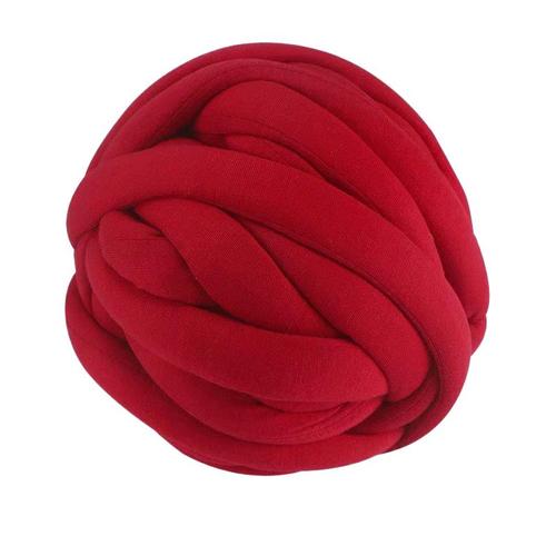 New ization chunky cotton tube yarn for Handmade Weave Throw Blanket