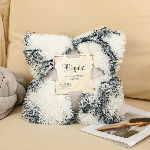  Designer Hug Sleep Double Sided Crystal Velvet Winter Dog Sofa Korean Luxury Picnic Pet Bed Throw Baby Blanket