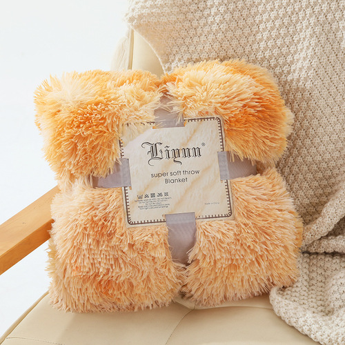  Designer Hug Sleep Double Sided Crystal Velvet Winter Dog Sofa Korean Luxury Picnic Pet Bed Throw Baby Blanket