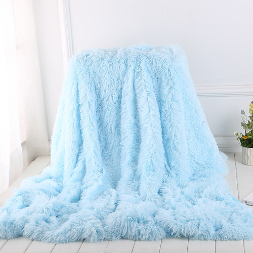  Designer Hug Sleep Double Sided Crystal Velvet Winter Dog Sofa Korean Luxury Picnic Pet Bed Throw Baby Blanket