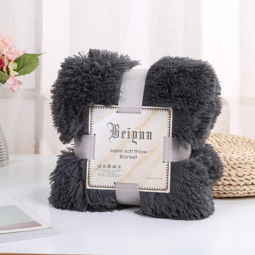  Designer Hug Sleep Double Sided Crystal Velvet Winter Dog Sofa Korean Luxury Picnic Pet Bed Throw Baby Blanket