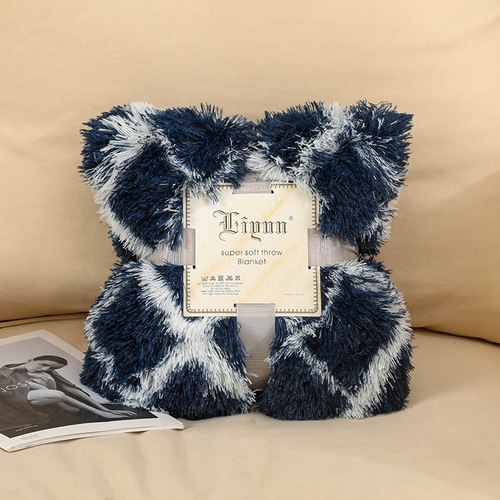  Designer Hug Sleep Double Sided Crystal Velvet Winter Dog Sofa Korean Luxury Picnic Pet Bed Throw Baby Blanket