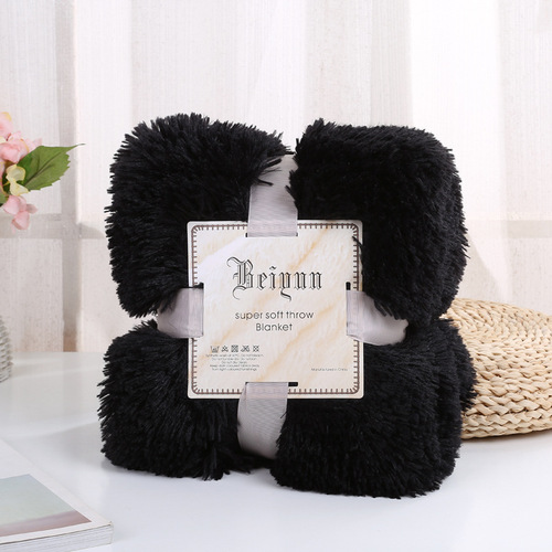  Designer Hug Sleep Double Sided Crystal Velvet Winter Dog Sofa Korean Luxury Picnic Pet Bed Throw Baby Blanket