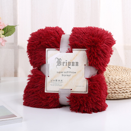  Designer Hug Sleep Double Sided Crystal Velvet Winter Dog Sofa Korean Luxury Picnic Pet Bed Throw Baby Blanket