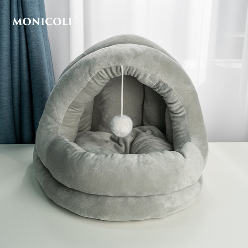 Anti-Slip Base Machine Washable Durable Luxury Christmas Large Summer Pet Cat Dog Beds Car