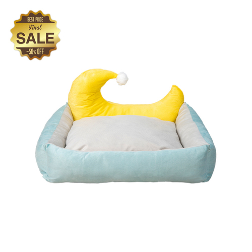 Anti-Slip Base Machine Washable Durable Luxury Christmas Large Summer Pet Cat Dog Beds Car