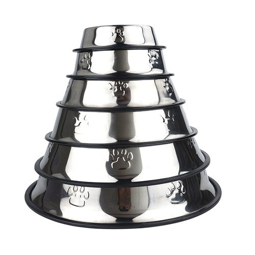 Dog Food Bowl    Stainless Steel dog bowl Pet Feeder