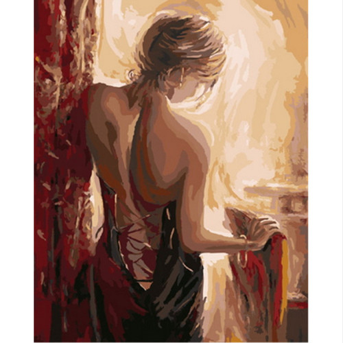 Colorful Nudes Pictured Painting Sexy Nude Woman Body Paintings Wall Art Nude Paintings for Livingroom