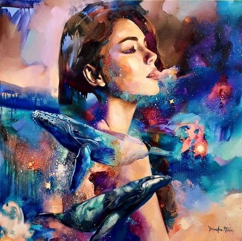 Colorful Nudes Pictured Painting Sexy Nude Woman Body Paintings Wall Art Nude Paintings for Livingroom