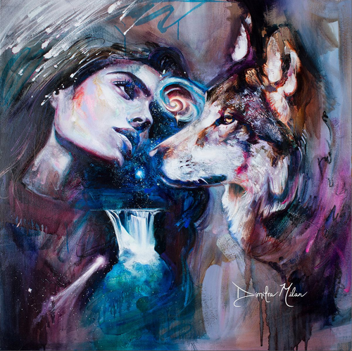 Colorful Nudes Pictured Painting Sexy Nude Woman Body Paintings Wall Art Nude Paintings for Livingroom