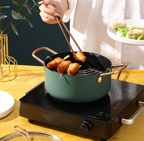 Household baby non-stick auxiliary food pot stainless steel soup pot