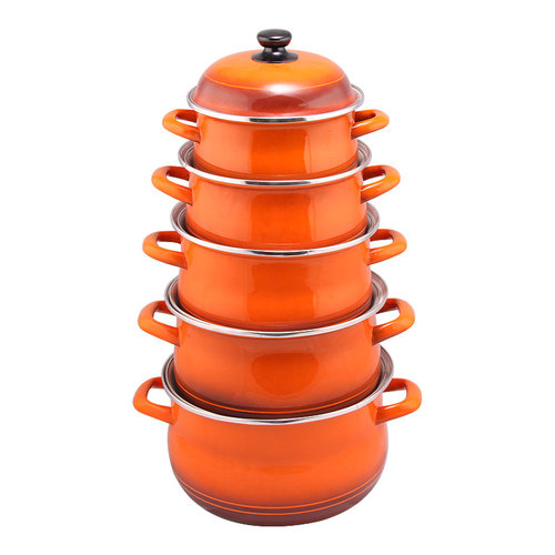2020 New Products Hot Sale Cast Iron Enamel Casserole Cookware Soup And Cooking Pot Casserole Pots