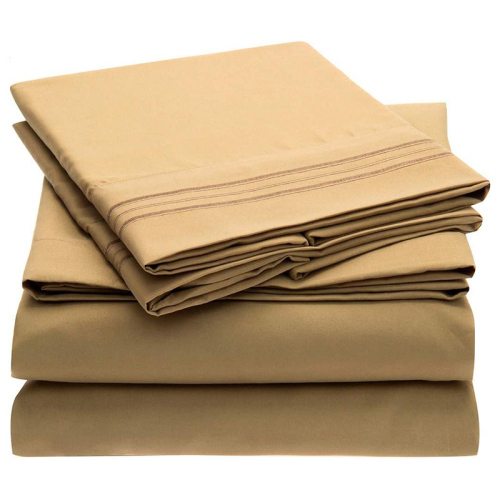 Luxury Size Full Set King Bed Sheet Set Microfiber Cheap  For Business