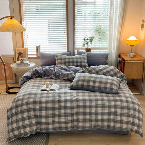 Four piece designer bedding luxury brand designer comforter sets bedding for queen