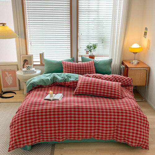 Four piece designer bedding luxury brand designer comforter sets bedding for queen