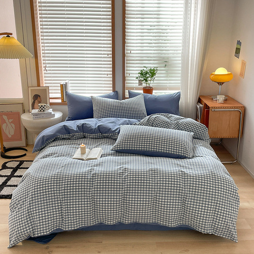 Four piece designer bedding luxury brand designer comforter sets bedding for queen