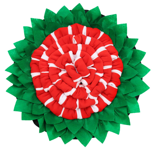 Durable dog snuffle mat with suction ,Upgraded chewable sniffing snuffle mat dog with lick pad