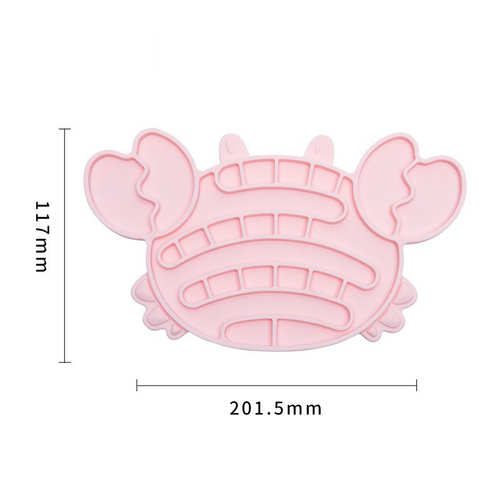 Pet Dog Feeding Slow Food Bowl Claw-shaped Dispensing Mat Feed Plate Silicone Dog Lick Pad
