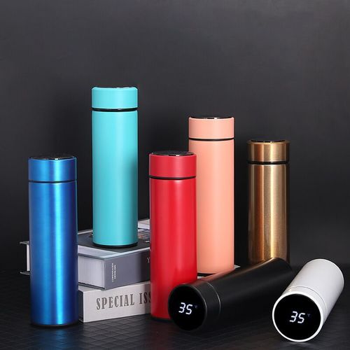 thermos flask smart led temperature control 17 oz thermos vacuum flasks LED Display Vacuum Flasks smart water bottle cup